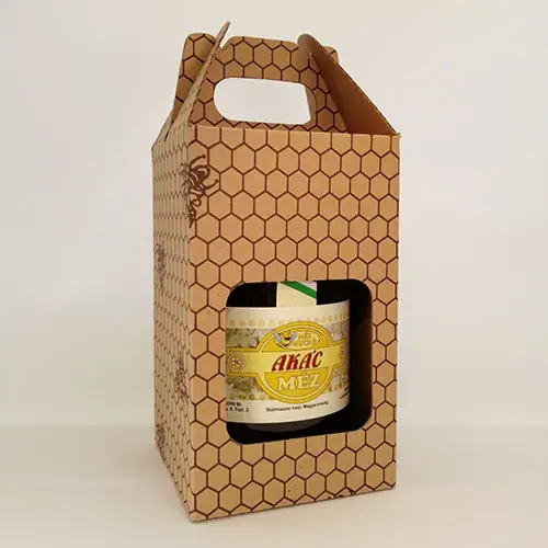 mézes ajándék kartondoboz