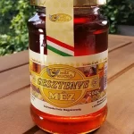 gesztenyeméz üvegben