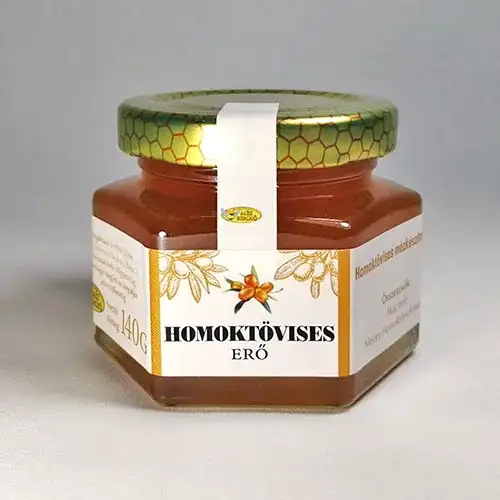 Homoktövises erő ízesített méz