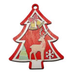 karacsonyfadisz piros karacsonyfa