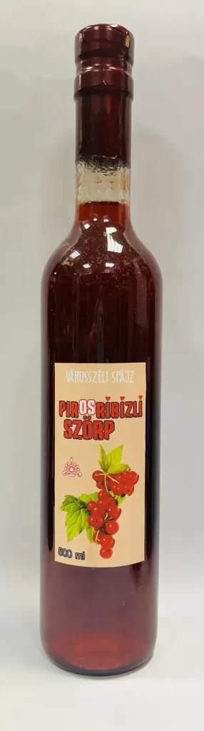 Piros ribizli szörp