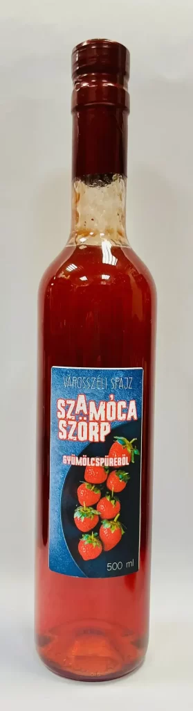 Szamóca szörp